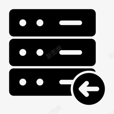 服务器服务器导入托管网络图标图标