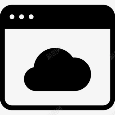 手机云服务应用云页面数据库移动图标图标