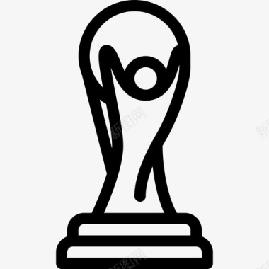 徽章世界杯成就奖励图标图标