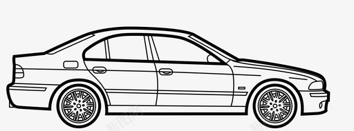 宝马5系第四代汽车宝马5系图标图标