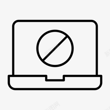 接口问题阻止笔记本电脑笔记本电脑接口笔记本电脑屏幕图标图标