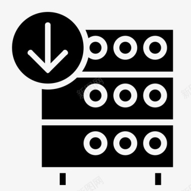 服务器数据库托管图标图标