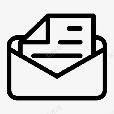 信件草稿邮件图标图标
