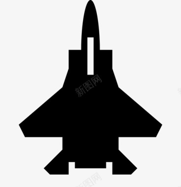 战争相关标识战斗机飞机猛禽图标图标