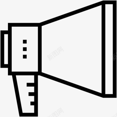 公告通告扩音器公告大海图标图标