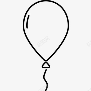 气球装饰活动图标图标