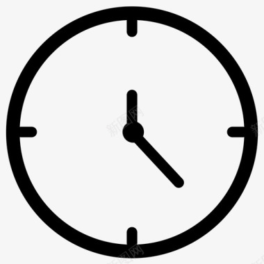 日期新鲜时钟日期小时图标图标