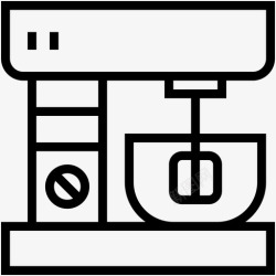 烘焙面团立式搅拌机烘焙面团图标高清图片