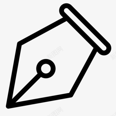 水笔绘图图标图标