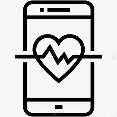 医疗应用程序健康应用程序移动图标图标