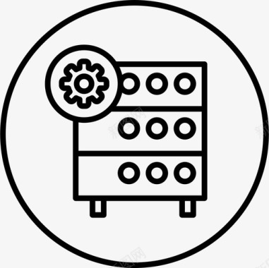 服务器数据库优化服务器图标图标