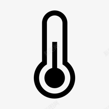 降温温度表发烧温度图标图标
