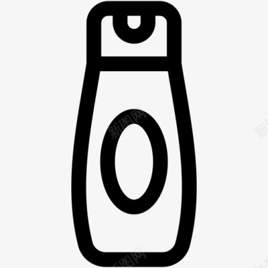 美容干细胞油瓶乳液橄榄油图标图标