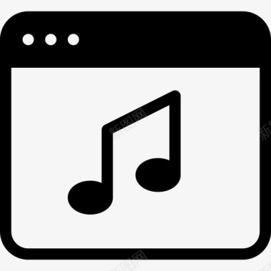 音乐页应用程序音频图标图标
