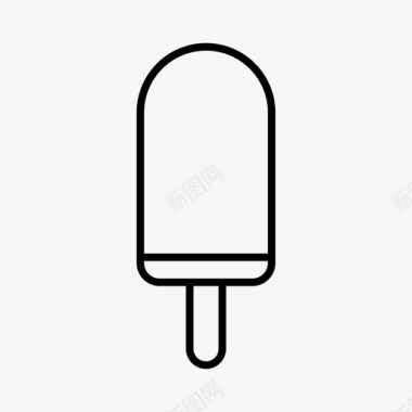 冰淇淋巧克力冷饮图标图标
