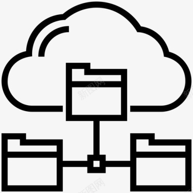 云数据海报已连接文件夹文件夹共享链接文件夹图标图标