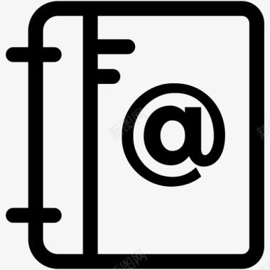 qq网络邮箱电子邮件地址簿地址簿联系人图标图标