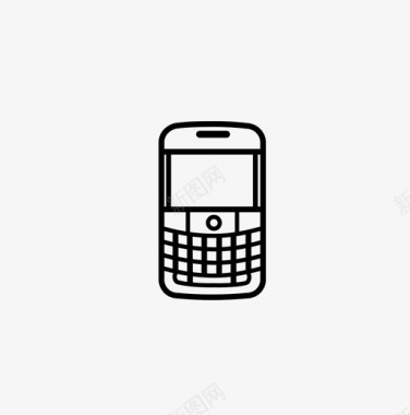 智能手机黑莓手机电子产品图标图标