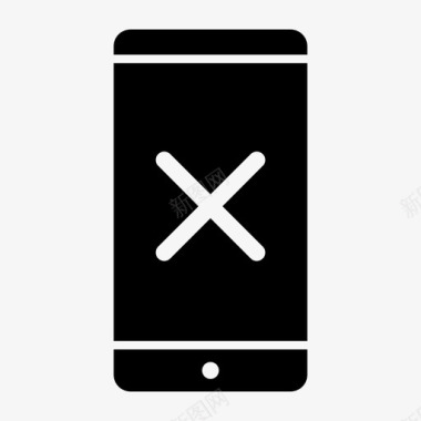智能手机移除移动电话iphone图标图标