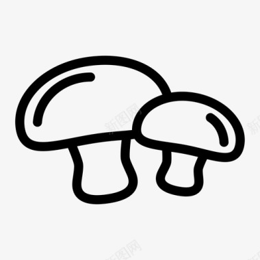 采购产品蘑菇食物好蘑菇图标图标