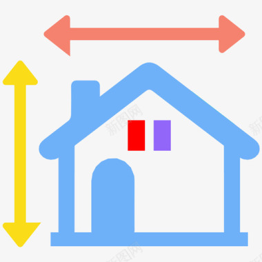 icon上一页房屋平面图建筑工程蓝图图标图标