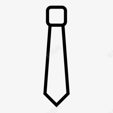 领带套装素色图标图标