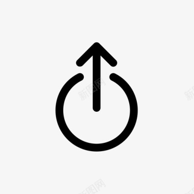 火焰圈素材上传圈上传云图标图标