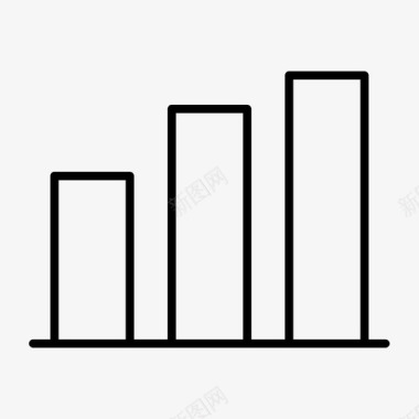 柱状柱状图分析统计图标图标