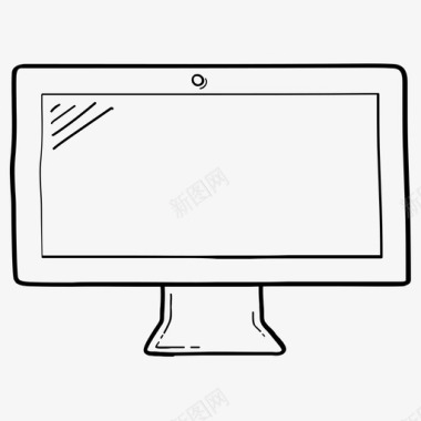屏幕显示器计算机imac图标图标