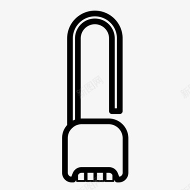 长方形组合锁打开密码安全图标图标