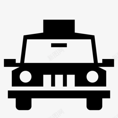 出租车汽车私人图标图标