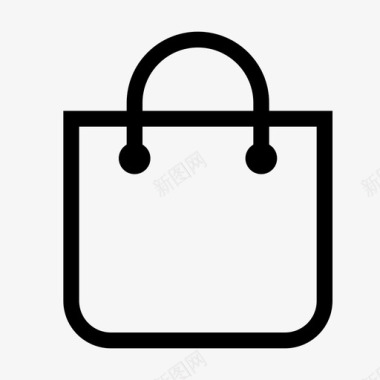 购物袋购买市场图标图标