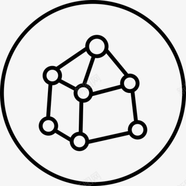 调度节点网络业务连接图标图标