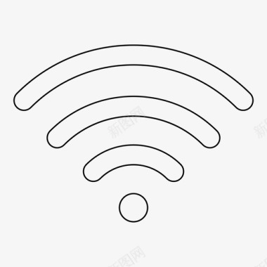 路由信号wifi关闭连接互联网图标图标
