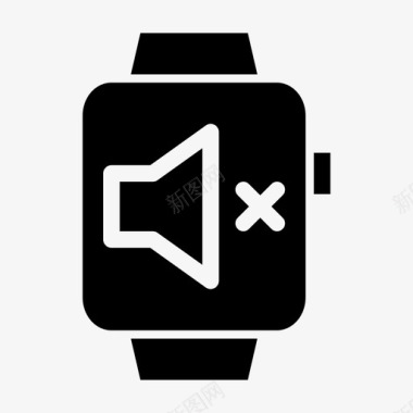 苹果手表3智能手表静音苹果智能手表时钟图标图标