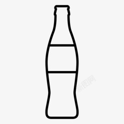 汽水标志汽水瓶可乐饮料图标高清图片