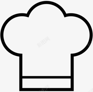 餐厅厨师长图标图标