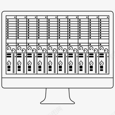 音乐软件abletonlivedj设备图标图标