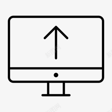 会场屏幕led上传电脑显示器dekstopimac图标图标