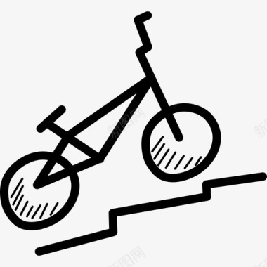 bmx自行车自行车摩托车越野赛奥运会图标图标