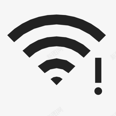 WIFI网络wifi警告wifi警告互联网图标图标