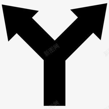 分开切断中断图标图标