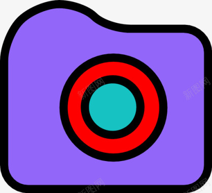 照片可替换相机相机机身数码相机图标图标