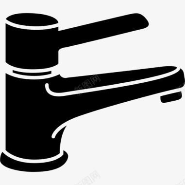 浴室水龙头工具控制供水工具和用具图标图标