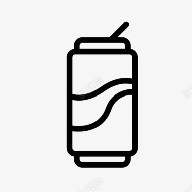 一罐一罐汽水可乐图标图标