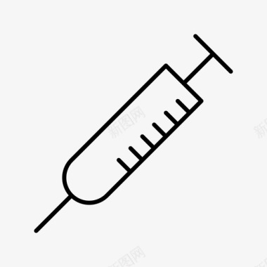 救护车注射器救护车医生图标图标