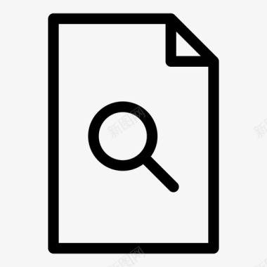 文件文件查找文件记录归档表格图标图标