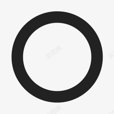 圆环圆形按钮圆环图标图标