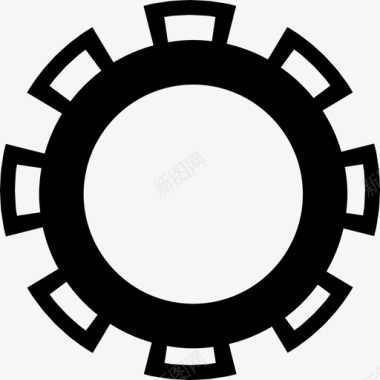 轮子奖励徽章轮子形状奖励图标图标