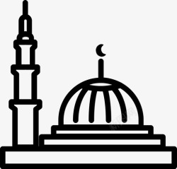 阿曼苏丹王国大清真寺伊斯兰教阿曼图标高清图片